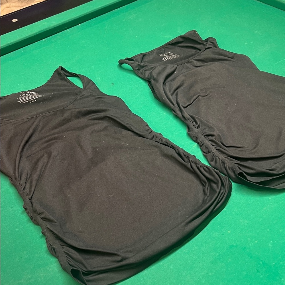 BeMaternity Charcoal Camisoles